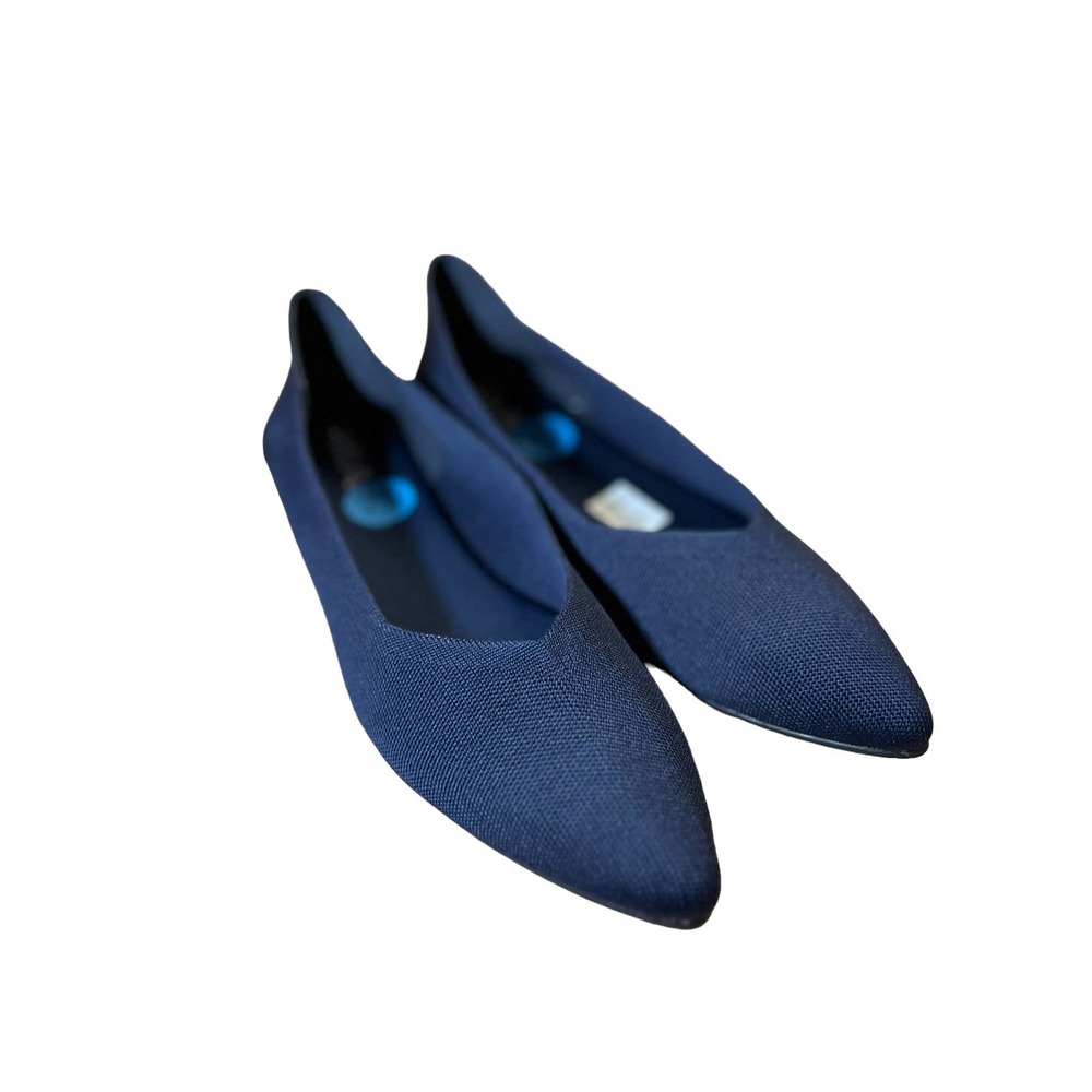 MIA Women's Blue Kerri Pointed Toe Flats Sz 7.5